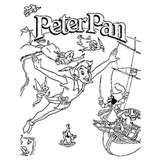 Peter Pan Coloring Pages 230x230 Peter Pan Coloring Pages