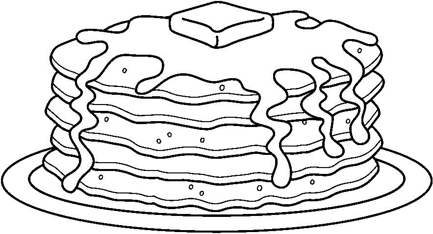 883x479 24 Pancake Coloring Pages Images Free Coloring Pages