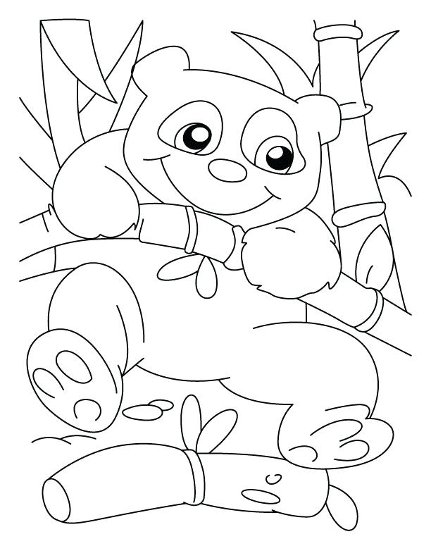 612x792 Free Panda Bear Coloring Pages Good Climber Panda Coloring Pages
