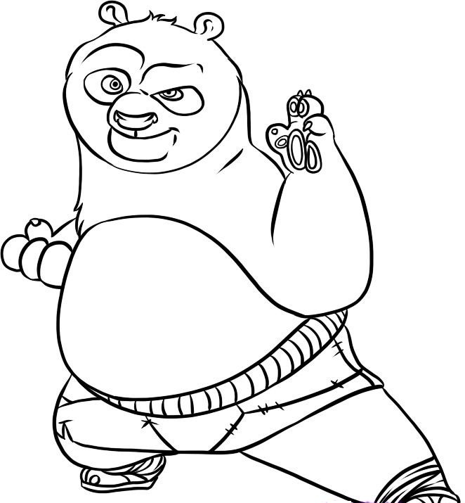 Free Printable Kung Fu Panda Coloring Pages For Kids 662x715 Free Printable Kung Fu Panda Coloring Pages For Kids