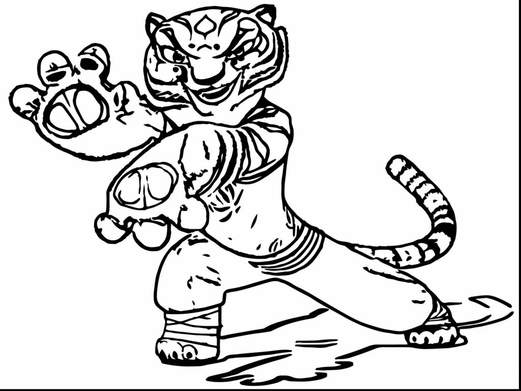 1024x768 Kung Fu Panda Coloring Pages General Pdf Colouring Printable 3