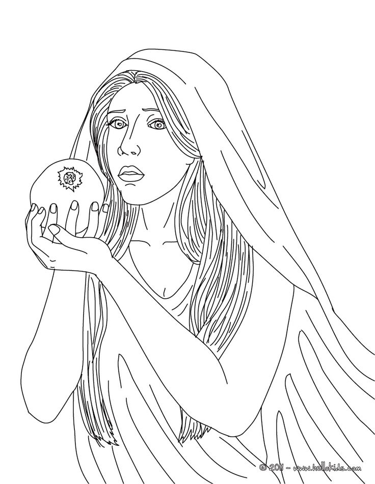 Pandora Coloring Pages