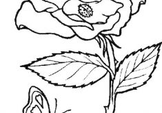 235x165 Pansies Coloring Opage 3