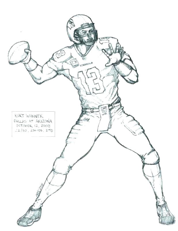 Football Player Coloring Book Pages Football Player Coloring Page 618x803 Football Player Coloring Book Pages Football Player Coloring Page