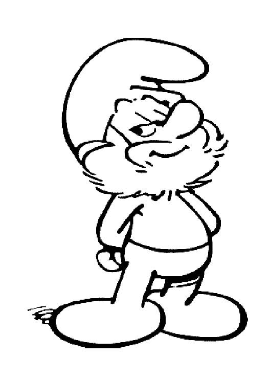 Papa The Smurf Coloring Pages Coloring Pages For My Class 528x743 Papa The Smurf Coloring Pages Coloring Pages For My Class