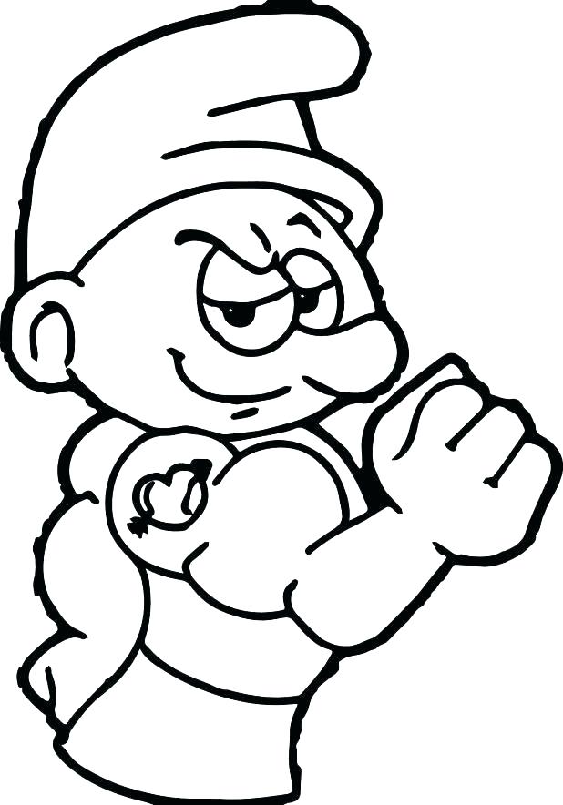 Papa Smurf Coloring Pages at GetColorings.com | Free printable