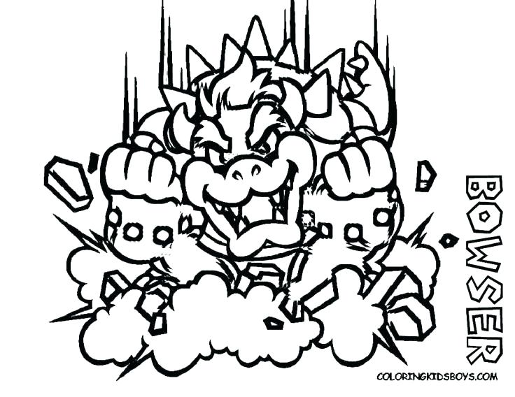 736x568 Bowser Coloring Pages Jr Coloring Pages 8 Coloring Page Junior