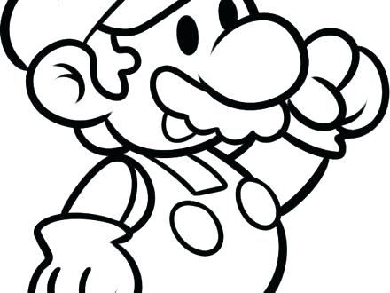 440x330 Luigi Coloring Page Paper Coloring Page Free Coloring Pages