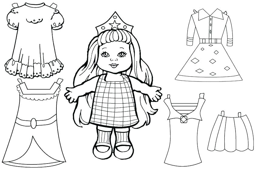 850x556 Paper Doll Coloring Pages Coloring Pages Paper Doll Coloring Page