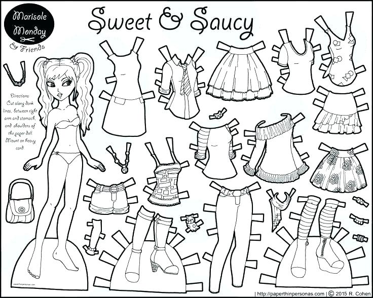 Paper Dolls Coloring Pages Coloring Pages Of Girl Dolls Kids Paper 736x588 Paper Dolls Coloring Pages Coloring Pages Of Girl Dolls Kids Paper