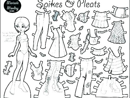 Frozen Paper Dolls Coloring Pages 440x330 Frozen Paper Dolls Coloring Pages