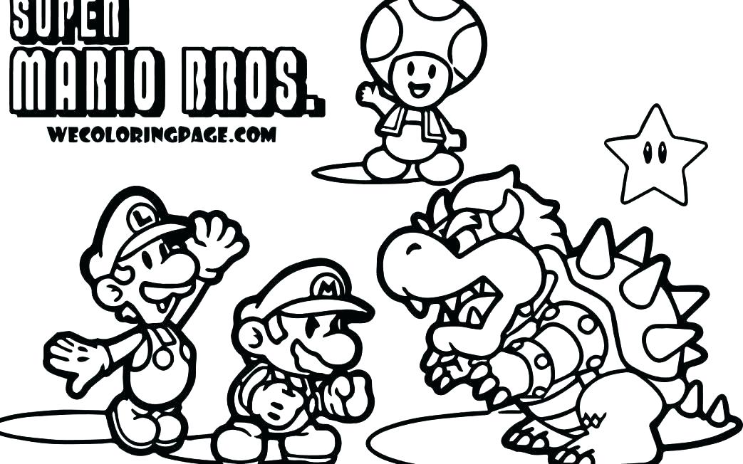 Paper Luigi Coloring Pages at GetColorings.com | Free printable ...