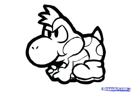 Paper Mario Coloring Pages at GetColorings.com | Free printable ...