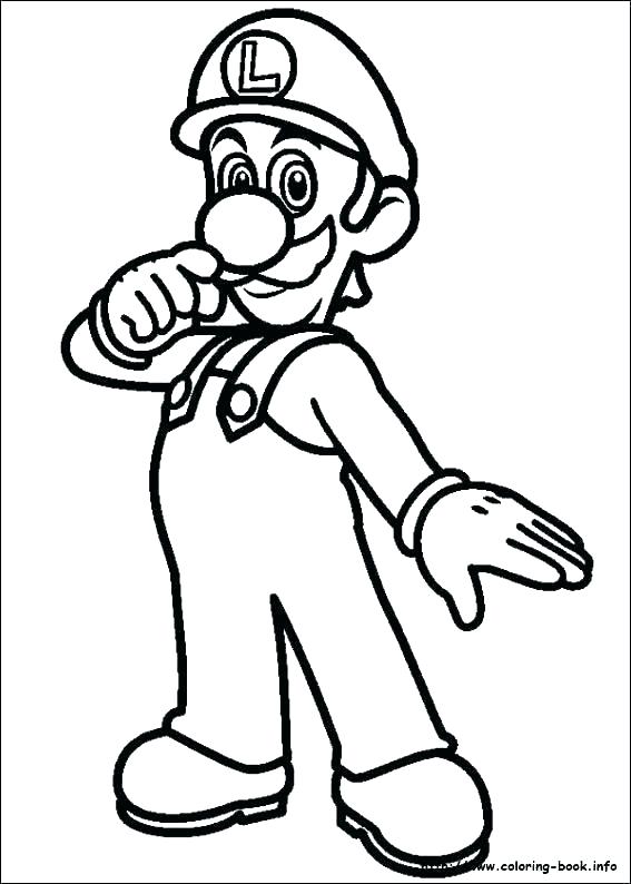 Paper Mario Coloring Pages To Print at GetColorings.com | Free ...