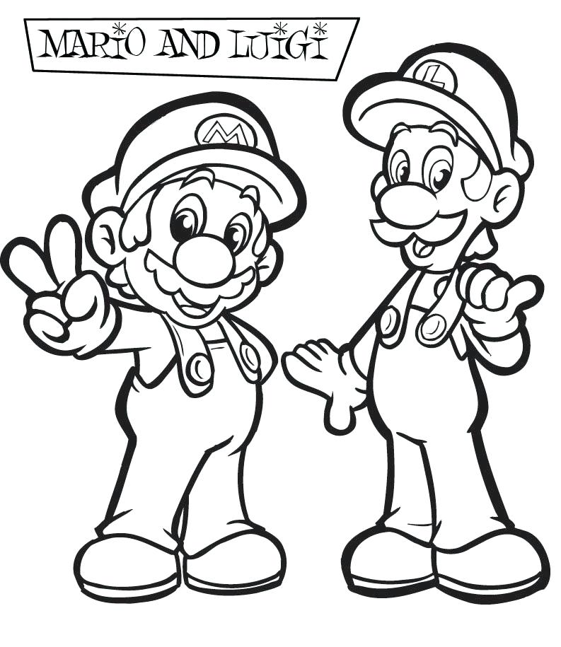 793x915 Inspiring Super Brothers Coloring Pages For Your Download