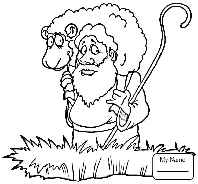 765x713 Parable Of The Sower Coloring Page Lost Sheep Bible Coloring Pages