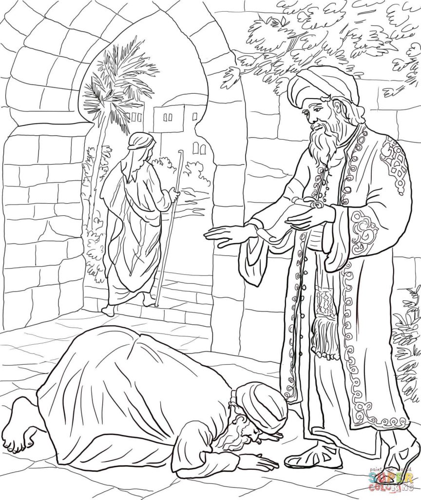 Parable Of The Sower Coloring Sheet Coloring Pages