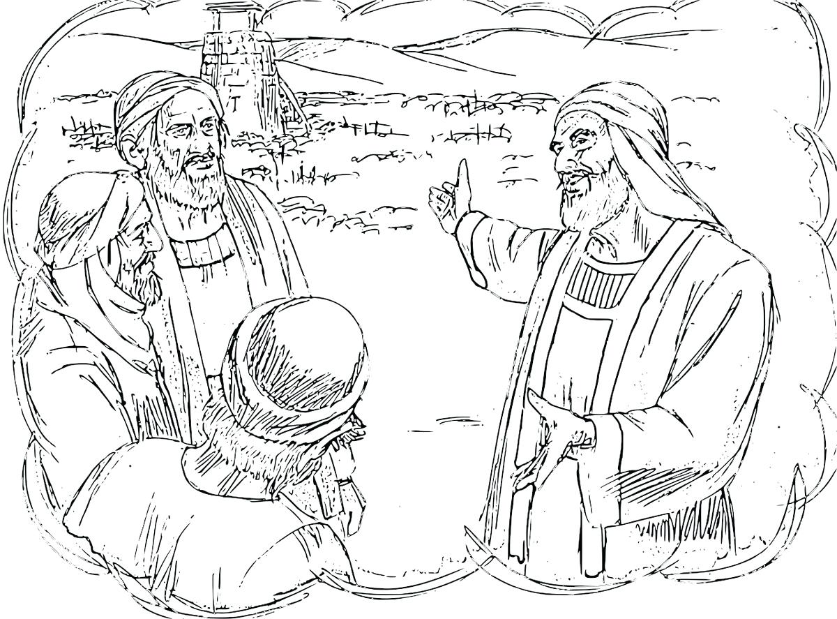 Parable Of The Sower Coloring Page at GetColorings.com | Free printable ...