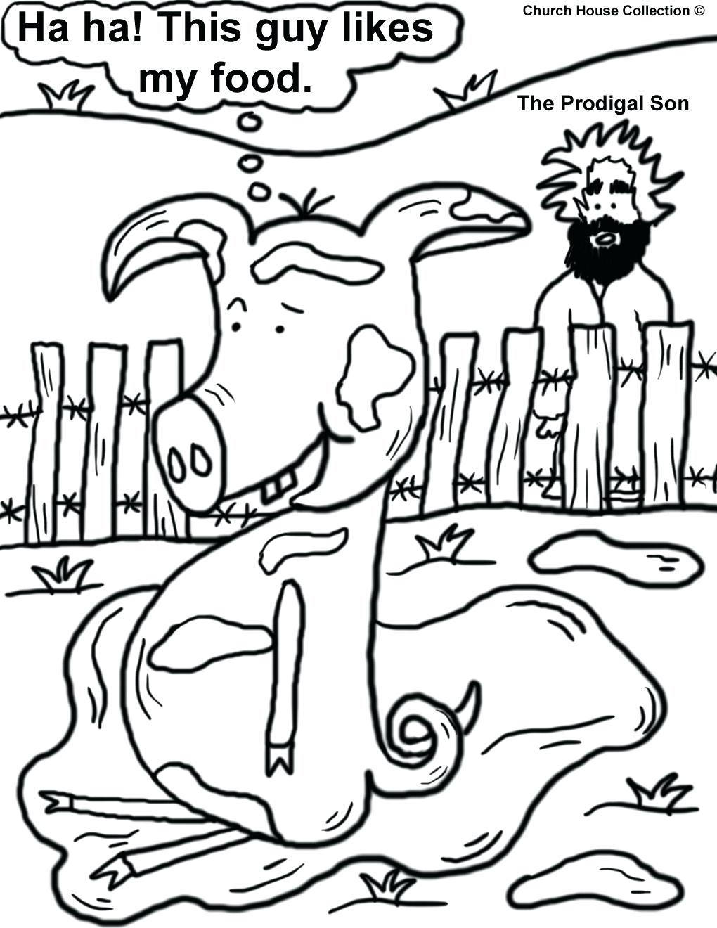 1020x1320 Coloring Pages ~ Prodigal Son Coloring Page Impressive Parable