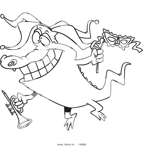490x500 Mardi Gras Coloring Pages Free Printable The Kids Happy Parade