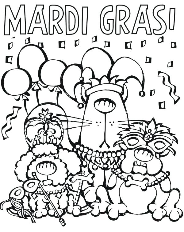 600x754 Mardi Gras Coloring Pictures Cartoon Characters Parade On Coloring