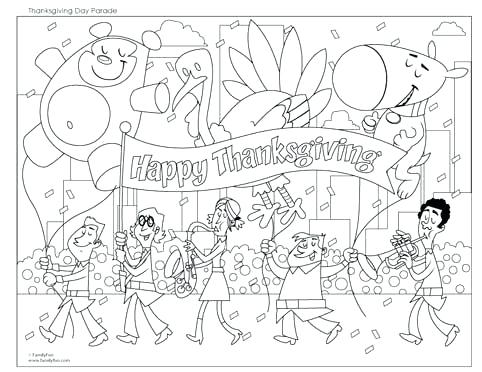 482x372 Thanksgiving Day Coloring Pages Happy Thanksgiving 2 Coloring Page
