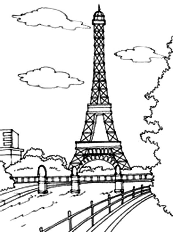 600x804 16 Luxury Photos Of Eifel Tower Coloring Page Free Coloring Pages