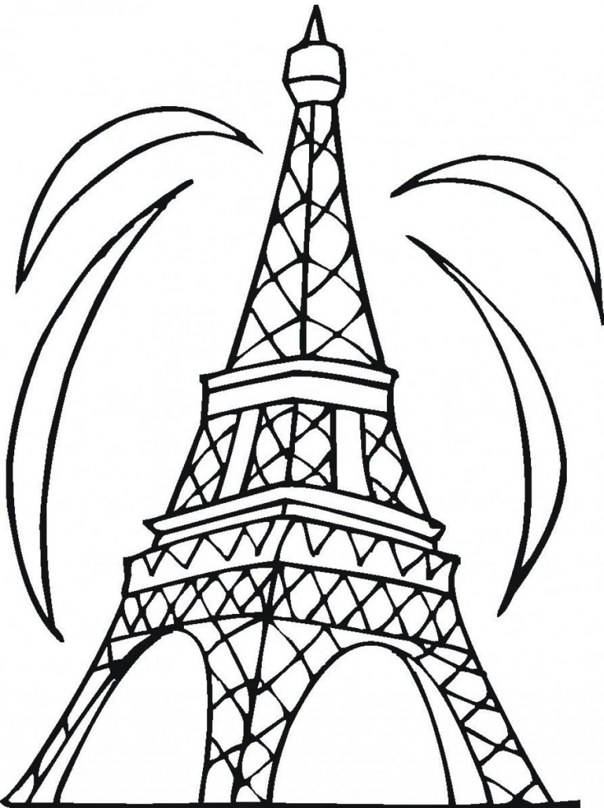 Free Printable Eiffel Tower Coloring Pages For Kids 860x1150 Free Printable Eiffel Tower Coloring Pages For Kids