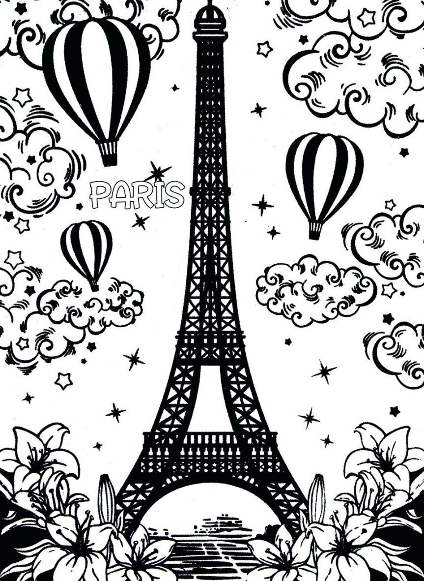Incredible Eiffel Tower Coloring Pages Terrific Secret Paris Color 863x1181 Incredible Eiffel Tower Coloring Pages Terrific Secret Paris Color