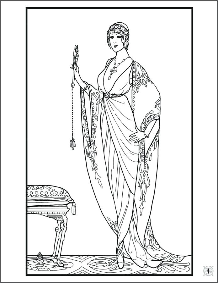 695x900 Beautiful View Of Tower Coloring Page Download Print Beautiful