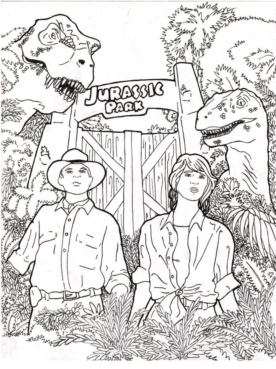 900x1202 Jurassic Park Coloring Pages Jurassic Park Coloring Pages