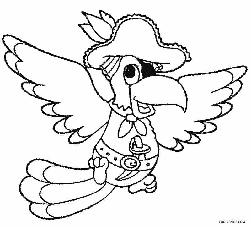 Printable Parrot Coloring Pages For Kids Cool2bkids 800x726 Printable Parrot Coloring Pages For Kids Cool2bkids