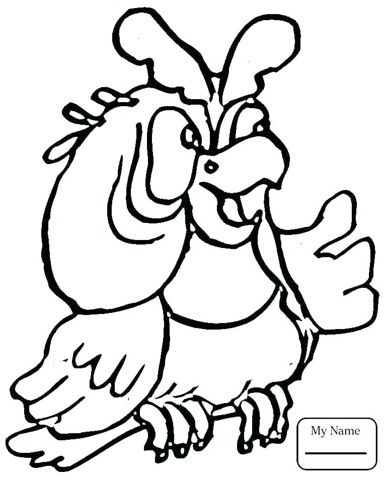 765x952 Coloring Pages Parrot Parrot Coloring Pages Free Printable
