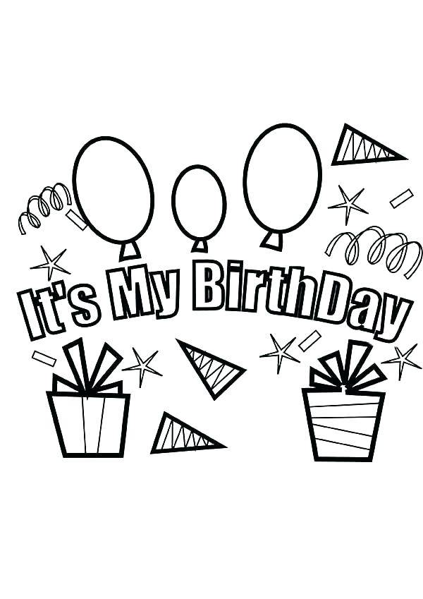 Birthday Party Coloring Pages Birthday Party Coloring Pages Mickey 600x849 Birthday Party Coloring Pages Birthday Party Coloring Pages Mickey