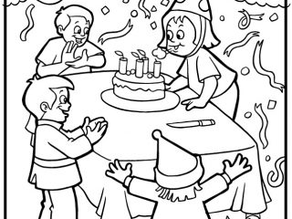 Birthday Party Colouring Pages 20 Party Coloring Pages Birthday 320x240 Birthday Party Colouring Pages 20 Party Coloring Pages Birthday