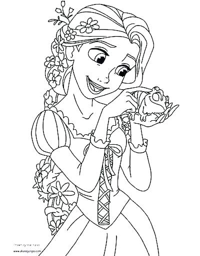 Rapunzel Coloring Page Baby Princess Coloring Pages Color Tangled 400x511 Rapunzel Coloring Page Baby Princess Coloring Pages Color Tangled