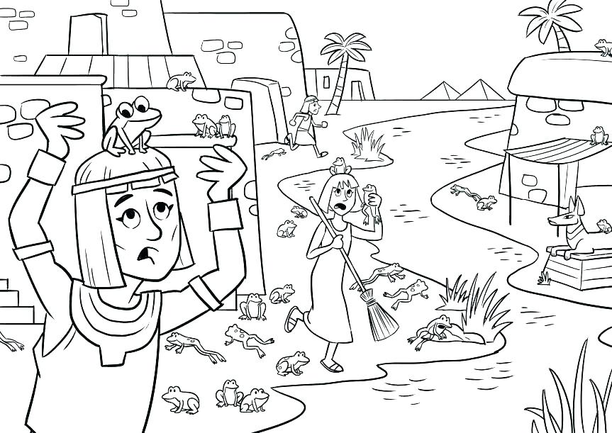 Passover Coloring Page Coloring Page Coloring Page The Plagues 863x611 Passover Coloring Page Coloring Page Coloring Page The Plagues