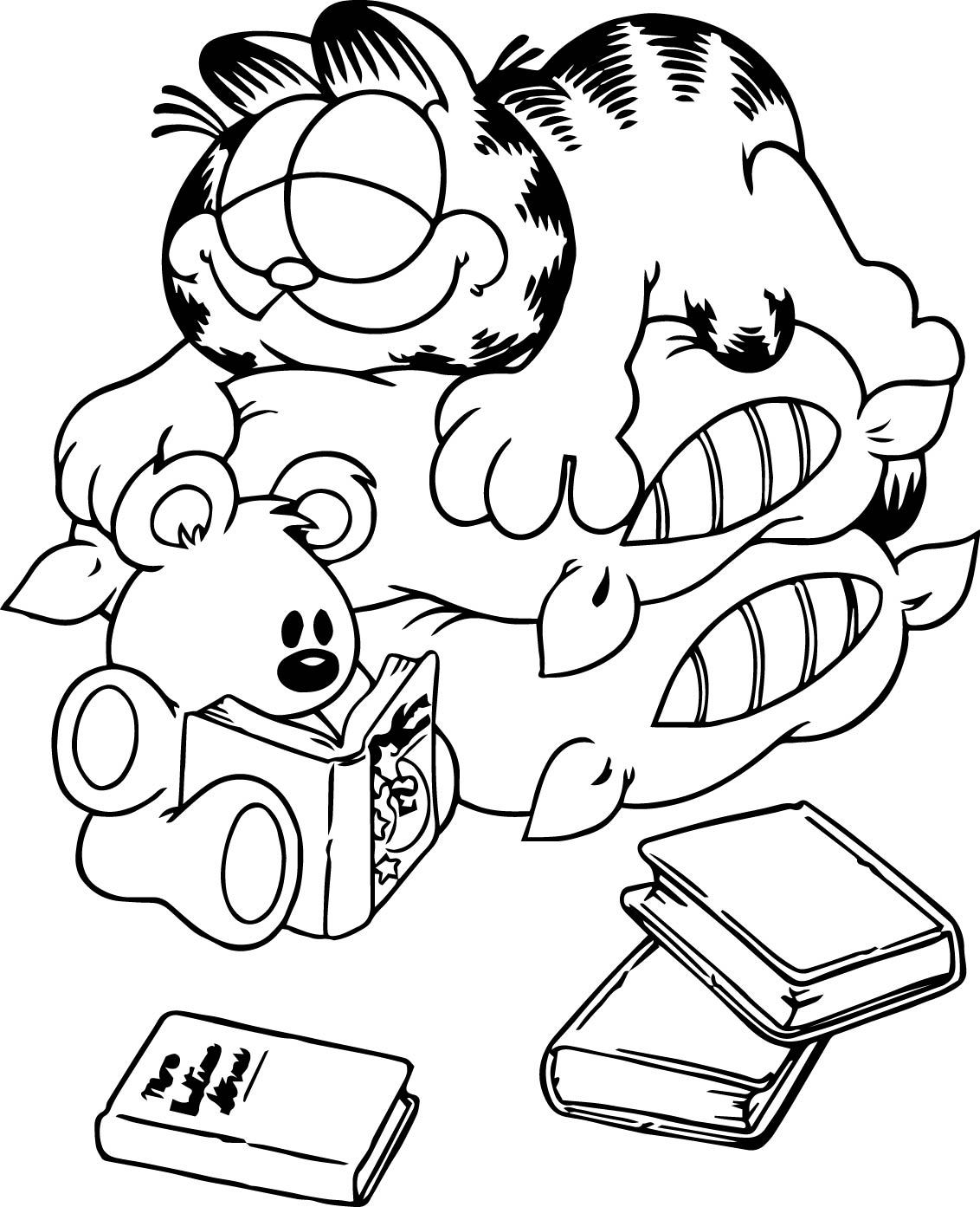 Awesome Garfield Coloring Pages Of Pict For Passover Popular 1132x1393 Awesome Garfield Coloring Pages Of Pict For Passover Popular