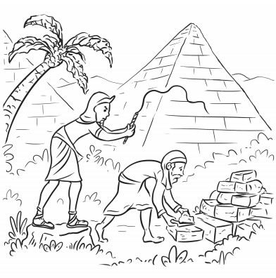 Passover Story Coloring Pages
