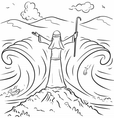 388x404 12 Page New Passover Coloring Book