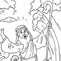 200x200 Passover Coloring Pages Surfnetkids