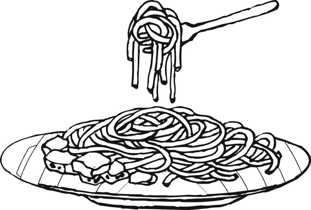 Pasta Coloring Pages Coloring Pages Kids 1024x694 Pasta Coloring Pages Coloring Pages Kids