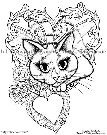 Gothic Fairies Coloring Pages Coloring Page 366x463 Gothic Fairies Coloring Pages Coloring Page