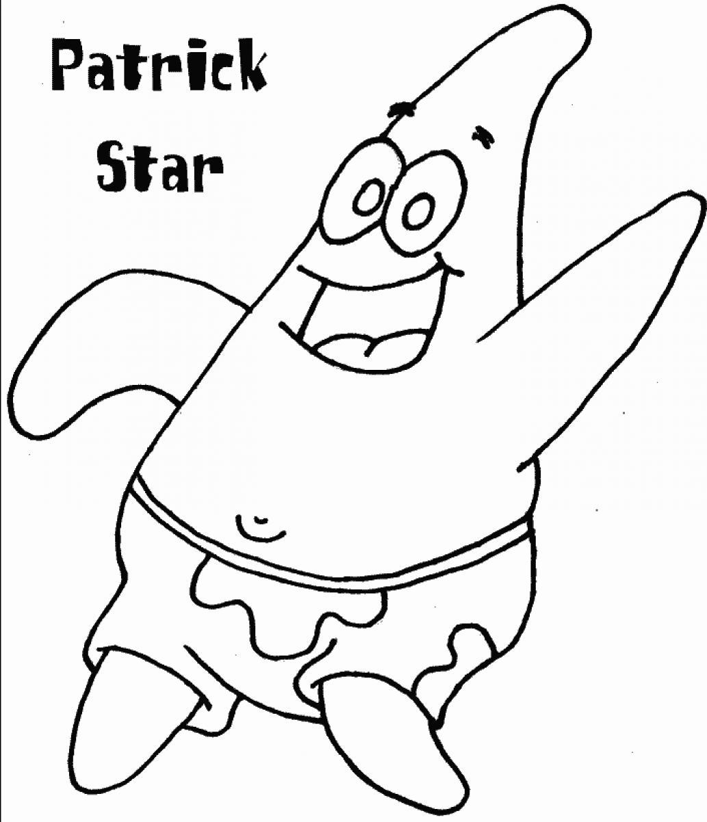 Patrick Coloring Pages