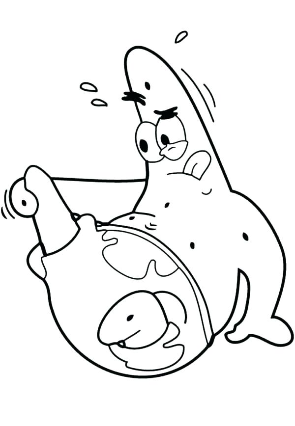 Spongebob Squarepants And Patrick Star Coloring Pages Pictures 600x868 Spongebob Squarepants And Patrick Star Coloring Pages Pictures