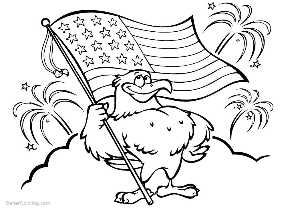 Patriotic Coloring Pages 1000x740 Patriotic Coloring Pages