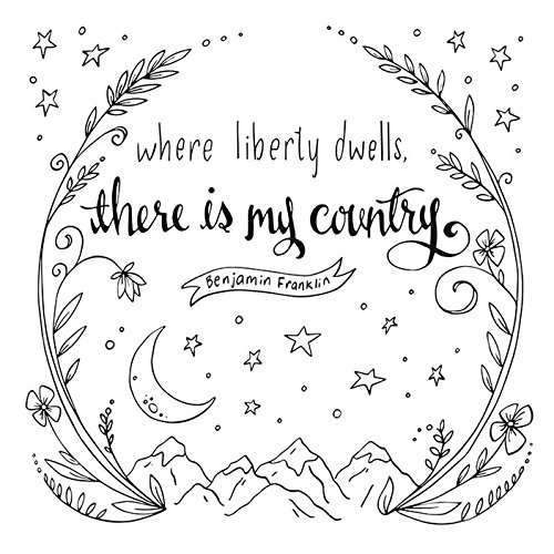 God Bless America A Patriotic Coloring Book 500x500 God Bless America A Patriotic Coloring Book