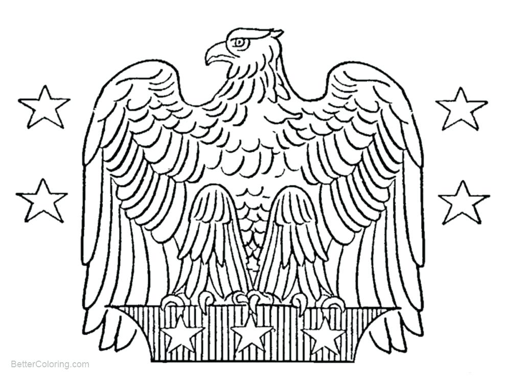 Coloring Pages Eagle Free Patriotic Coloring Pages Eagle 1000x740 Coloring Pages Eagle Free Patriotic Coloring Pages Eagle
