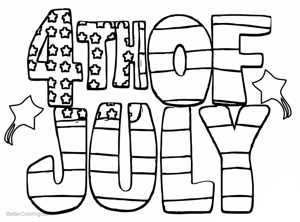 4th Of July Patriotic Coloring Pages 1000x740 4th Of July Patriotic Coloring Pages