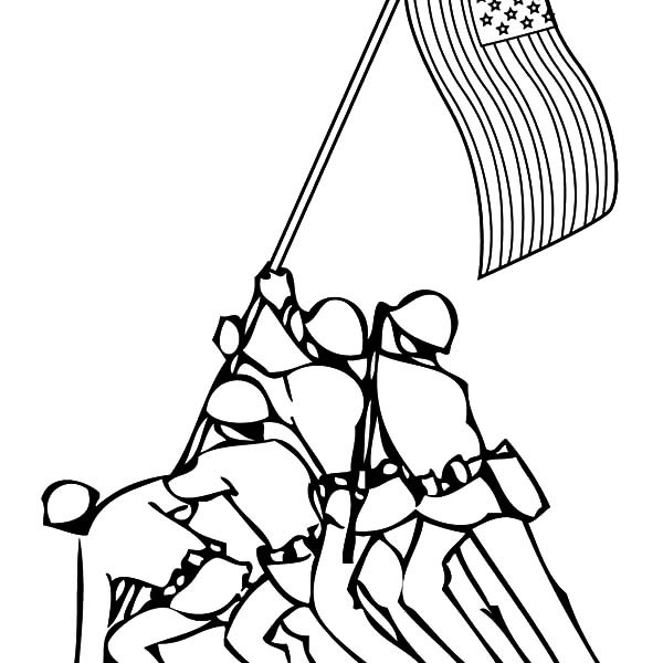 Soldier Keep Our Flag Stand Patriots Day Coloring Pages Best 600x600 Soldier Keep Our Flag Stand Patriots Day Coloring Pages Best
